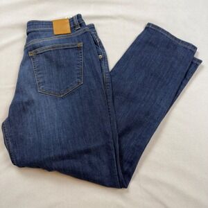 DU/ER Women's Performance Denim Girlfriend Jeans Blue WFLR4012 29x28